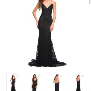 Size 2 LA Femme Prom Dress from Online Formals